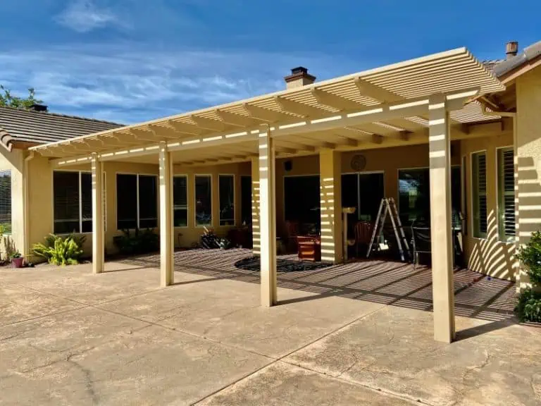 Pergola Cover Installers Sacramento - Aluminum Backyard Pergola